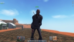 Planet Explorers: Longfellow had Questions about why his avatar was looking like this...
