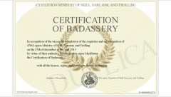 Max's Badass Certification