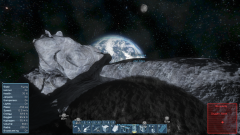 The view from a convenient asteroid.